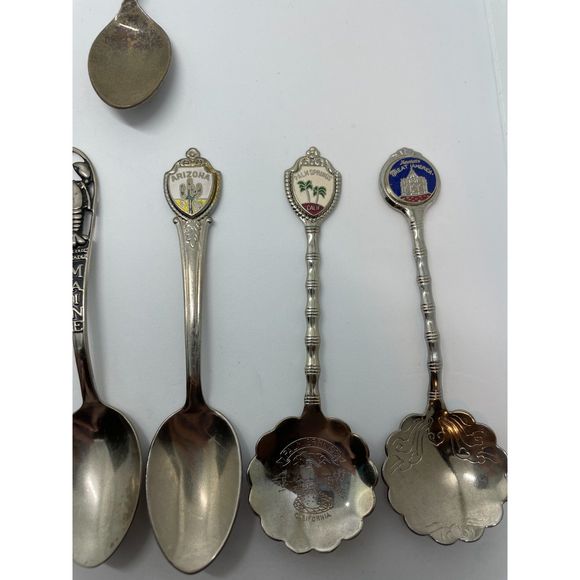 Lot of 14 US Cities and States Collector Spoons - Picture 6 of 7